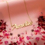Custom Name Necklace Multiple Personalized Nameplate Pendant Sterling SIlver