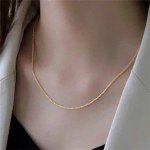 New Popular Silver Colour Sparkling Clavicle Chain Necklace Women Sunshinny Jewelry Choker For Wedding Party Gift