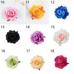 1pcs  Bridal Rose Flower Hairpin Brooch Wedding Bridesmaid Party Accessories Hair Clip
