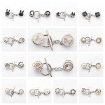 Flower Shape Anti-light Brooch Fixed Clothes Close Neckline Decorative Butterfly Jean Fit Tighten Buckles