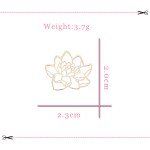 Buddhism White Lotus Flower Enamel Pin Floral Plant Brooches Denim Coat Backpack Lapel Pin Men Women Badge Japanese Jewelry Gift