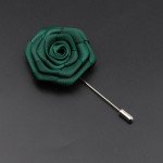 Men's Handmade Floral Brooches Sage Green Pink Blue Brooch Pin Suit Shirt Corsage Collar Lapel Pin Wedding Jewelry Accessory