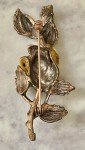Rose Floral Design Fashion Vintage Brooch