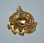 Four Vintage Gold Filled Floral Brooches_Star-Art, Bal-Ron, and More