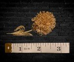 Vintage Flower Brooch Floral Pin Old Jewelry, Unique