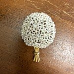 Vintage Monet Floral Brooch