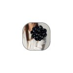 Large Flower Brooch for Women Dainty Satin Fabric Large Rose Flower Brooches Pearl Floral Brooches Lapel Pins for Bride Wedding Party Dance Accessories for Clothing