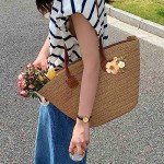 Elegant Flower Brooch for Women - Crystals Shell Pearl Floral Brooch with Gold Tone Hand Polished - Great for Wife,Sisters,Friends,Daily Wear or Dating