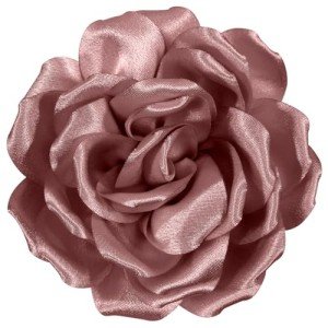 Merdia Rose Flower Brooches and Pins for Women Elegant Flower Pins | Flower Hair Clips for Women | Flower Brooches for Women Dress | Hair Accessories for Women | Rose Brooch Pin Hat Pins | Dusty pink