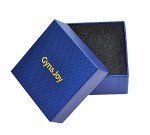 Gyn&Joy Clear Crystal Rhinestone Floral Wreath Pin Brooch BZ005 (Blue)