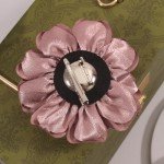 Merdia Rose Flower Brooches and Pins for Women Elegant Flower Pins | Flower Hair Clips for Women | Flower Brooches for Women Dress | Hair Accessories for Women | Rose Brooch Pin Hat Pins | Dusty pink