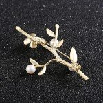 Flower Brooch Pin Corsage, Sweater Dress Shawl Elegant Jewelry Accessory Decor for Wedding Birthday Party Christmas Gift (Style 1)