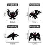 Witch Ghost Set Enamel Pin Brooch Punk Frog Skull Potted Cat Black Bird Animal Flower Medicine Bottle Badge Love Jesus Jewelry