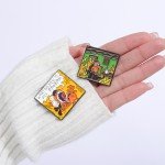 THIS IS NOT FINE Enamel Pins Custom Cartoon Dog Brooches Lapel Pin Fire Elf Japanese Anime Badge Jewelry Gift Fans Friends