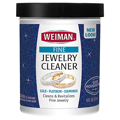Weiman Jewelry Cleaner Liquid - Restores Shine & Brilliance
