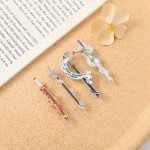 Demon Slayer Weapons Enamel Pins Anime Japanese Sword Metal Brooches for Women Men Badge Backpack Accessories Gift Fans Jewelry