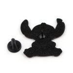 YQ560 Cute Stitch Enamel Pins Blue Alien Monster Brooch Cartoon Icons Badge for Bags Denim Collar Lapel Pin Jewelry Gift