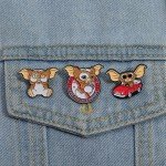Little Elf Enamel Pins Custom Horror Movie Brooches Lapel Badges Cartoon Punk Animal Jewelry Gift for Fans Friends