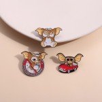 Little Elf Enamel Pins Custom Horror Movie Brooches Lapel Badges Cartoon Punk Animal Jewelry Gift for Fans Friends