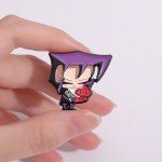 Invader ZIM Enamel Pins Custom Cartoon Dib Pig Brooches Lapel Badges Anime TV Series Jewelry Gift for Fans Friends