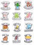 XunYee 12 Pcs Backpack Pins Cute Pins for Men Women Lapel Badges Pins for Jackets Shirts Hat Aesthetic Vintage Brooches Pin(Animal)