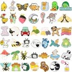 20 pcs Cute Mixed Enamel Pins Bulk Set, Funny Plant Anime Lapel Badges, Cartoon Button Pins Jewelry for Backpack Cloths Hats Jacket Decoration, Festival Gifts (20 pcs)