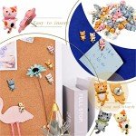 30 pcs Cute Cat Push Pin Decorative Thumb Tacks Animal Push Pins for Photo Wall Maps Memo Note Bulletin Board or Cork Boards Multi-Functional Pushpin Tool Office Accessories