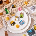 10 Pieces Cute Animal Pins for Kids Enamel Pins Backpack Jackets Lanyard Pins Backpacks Decorative Pins for Bookbags Lapel Pin Clothes Accessories