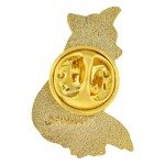 PinMart's Vixen Arctic Red Fox Animal Enamel Lapel Pin