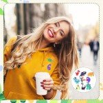 Giegxin 40 Pcs Dinosaur Pins Bulk Dinosaur Enamel Pins Cute Cartoon Backpacks Pins Animals Brooch Pins Graduation Pins Teacher Pins for Backpacks Clothes Classroom Student Gifts