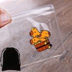 Ficsowy Cute Capybara Lemon Bath Enamel Pins Funny Animal Badges Lapel Pins Brooches for Backpacks Jacket Accessories (1 pack)