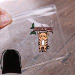 Ficsowy Cute Hang In There Cat Enamel Pin, Motivational Encouragement Badges Animal Brooch for Women, Kids, Boys, Girls (Orange)