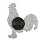PinMart Rooster Farm Animal Trendy Enamel Lapel Pin