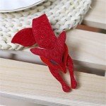 Fashion Fox Pin Brooch For Women Big Cute Acrylic Animals Brooch Lapel Pin Vintage Scarf Clip Female Jewelry