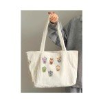 6 Pcs Cute Animal Pearl Milk Tea Pins Set,Crab Fox Sloth Corgi Frog Capybara Brooch Badges for Clothing Bags Jackets,DIY Crafts Brooches Accessories for Women Girls