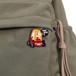 Funny Goose Enamel Lapel Pin Cute Creative Cartoon Animal Silly Goose Brooch Bags Jackets Hats Accessories for Women Men-A