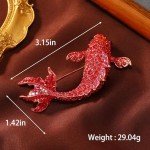 HETICA Animal Brooch for Women, Funny and Cute Flower Brooch Safety Pins Clothing Backpack Hat Decoration Enamel Pins Fashion Women Brooches and Pins Jewelry