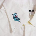 Otters Animals Enamel Pin Brooch Cute Hard Enamel Lapel Pin Cartoon Sea Animal Brooch Pins Badge for Children's Day Gift Clothes Backpacks Badges Hats Bags Gift