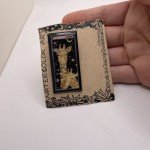 Women’s Safari Animal - Giraffe Pin Brooch Watercolor Giraffes