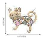 Cat Brooch pendant Pin Fashion Jewelry FAST Free Shipping