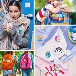 52pcs Cute Pins for Backpacks Kawaii Acrylic Aesthetic Brooch Bear Unicorn Cartoon Backpack Accessories Funny Decorative Pins for Women Teen Girl Clothing Crafts