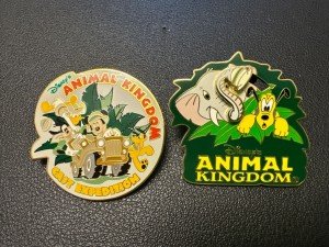 WDW Animal Kingdom Pins Mickey Goofy Donald & Pluto - Cast Expedition Disney