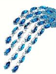 Super Luxury Shiny Rhinestone Blue Peacock Brooch Pin Animal Theme Women Gift