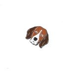 Dog Pin Animal Pin Zoo Pin Custom Lapel The Beagle Pin Pet-  Dog Pin
