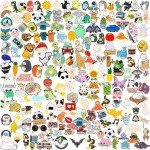 Lot of Cute Assorted Pins Free Lanyard Music Enamel Brooch Cat Dog Cartoon