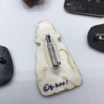 Lot of 14 Wood Resin Animal Pins Lion Fox Owl Rabbit Dog Cat Bird Butterfly