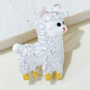 Alpaca Brooch Cute Alpaca Pin Animal Brooch Pin