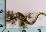 Lizard Brooch Pendant Pin Fashion Jewelry FAST Free Shipping 2.5 Inch