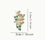 bird Pin brooch fall Fashion jewelry FAST Free Ship 2.2 inch