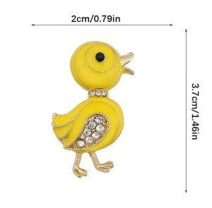 Duck Brooch Pin Fashion jewelry FAST Free Shipping 1.5 Inch